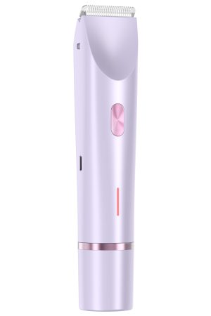 Hot Selling Dual-Head Electric Hair Trimmer for Women - Waterproof Rechargeable Shaver for Bikini, Underarm & Body