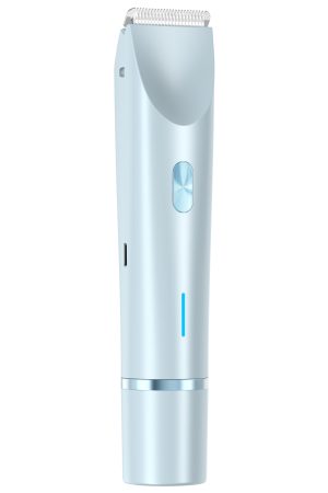 Women's Dual-Head Intimate Groomer - Electric Bikini & Pubic Hair Trimmer - Safe Shaver for Private Area