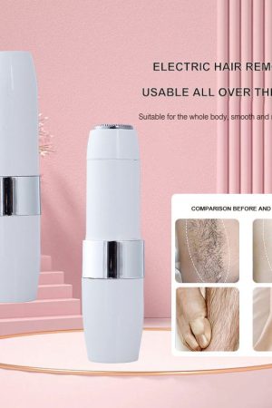 Compact Portable Unisex Epilator Device All-Body Mini Facial Hair Trimmer Remover Painless Lipstick Lady Shaver